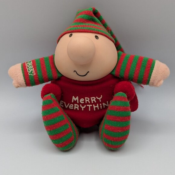 Ziggy "Merry Everything" Christmas Doll Plush by Tom Wilson 1988 Vintage - Picture 8 of 10